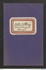 Seite 1, Tagebuch "Unter-Wölbling | hallzt. Wohngrube | März 1931" (NHMW-PRAE-BBB-75)